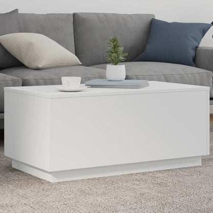Konferenční Stolek S Led Osvětlením 50 X 50 X 40 Cm