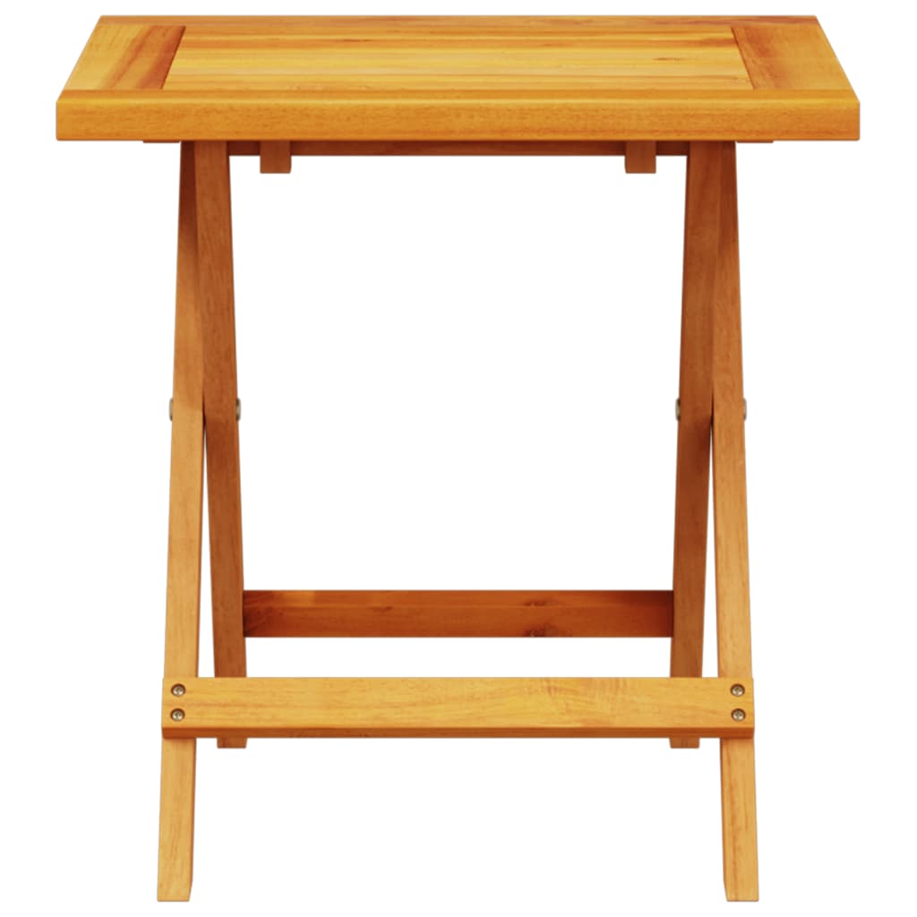 Zahradní Odkládací Stolek 40X40X40 Cm Masivní Akáciové Dřevo