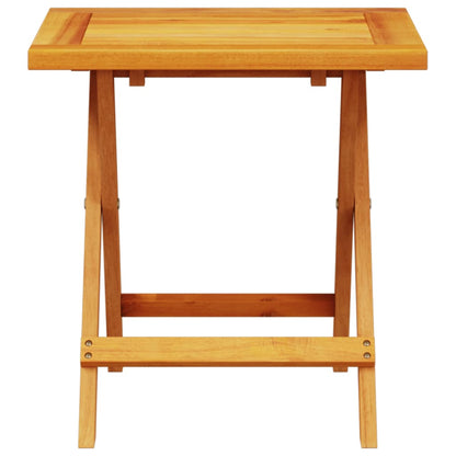 Zahradní Odkládací Stolek 40X40X40 Cm Masivní Akáciové Dřevo