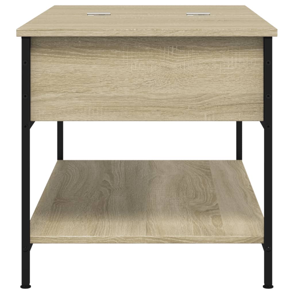 Konferenční Stolek Dub Sonoma 100 X 50 X 50 Cm Kompozit A Kov