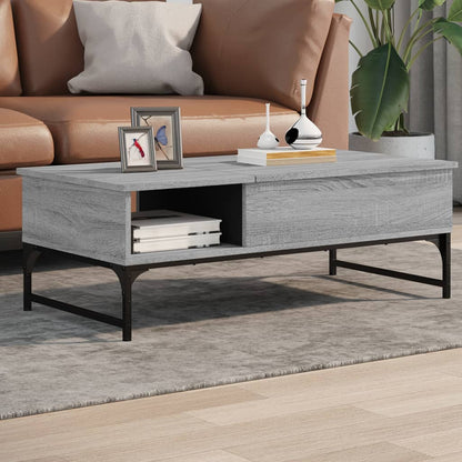 Konferenční Stolek 100 X 50 X 35 Cm Kompozit A Kov