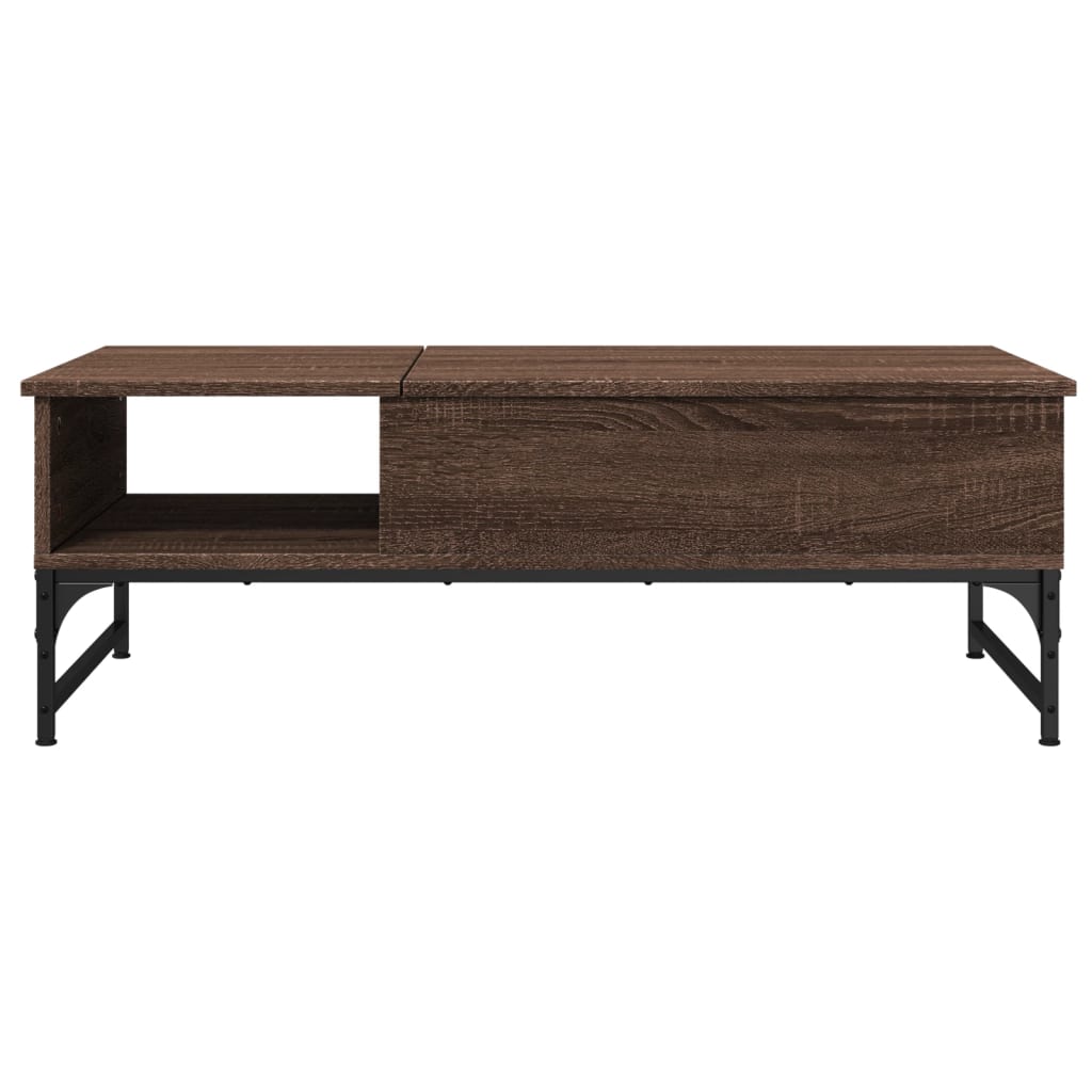 Konferenční Stolek 100 X 50 X 35 Cm Kompozit A Kov