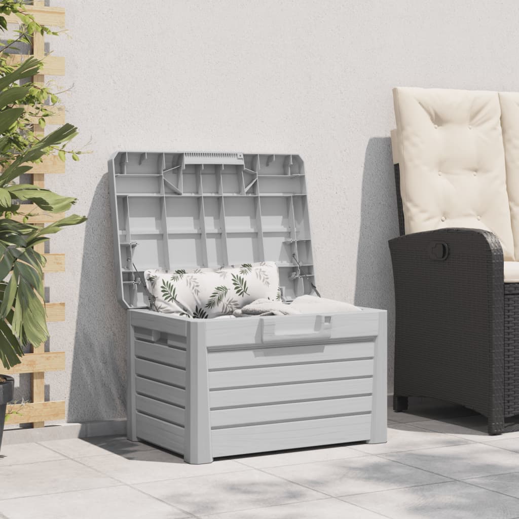 Zahradní Box Na Podušky Šedý 73 X 50,5 X 46,5 Cm Polypropylen