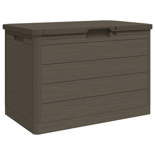 Zahradní Box Na Podušky Hnědý 77,5 X 44,5 X 53 Cm Polypropylen