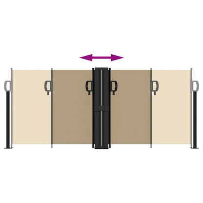 Zatahovací Boční Markýza Béžová