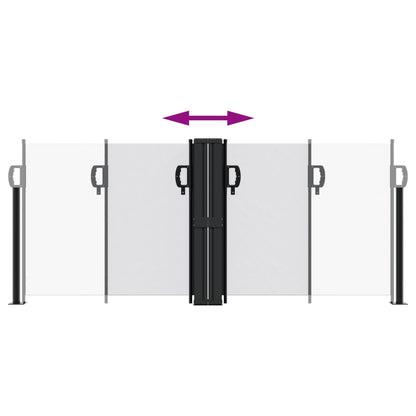 Zatahovací Boční Markýza Bílá