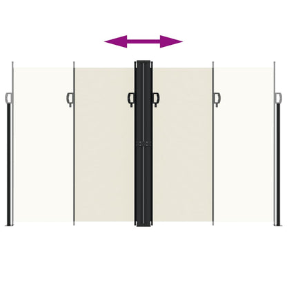 Zatahovací Boční Markýza 200 X 1 200 Cm Krémová