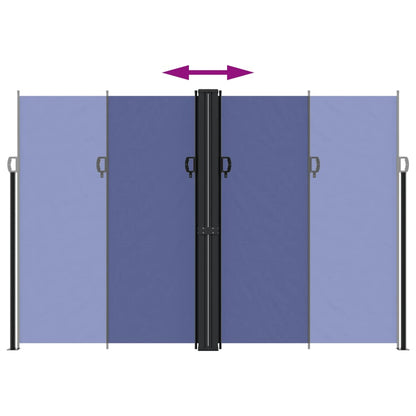 Zatahovací Boční Markýza Modrá