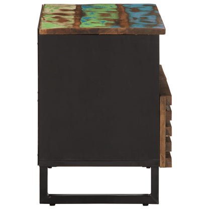 Tv Skříňka 70 X 34 X 46 Cm Masivní Akáciové Dřevo