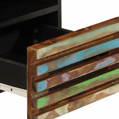 Tv Skříňka 70 X 34 X 46 Cm Masivní Akáciové Dřevo