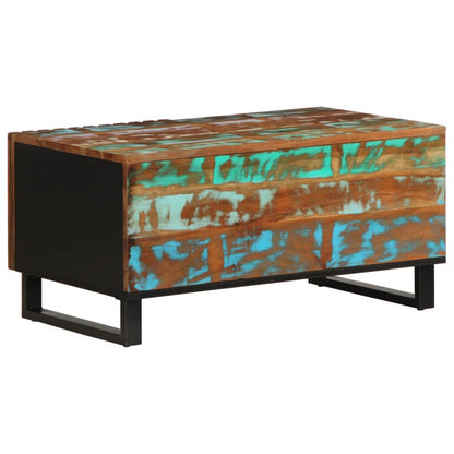 Konferenční Stolek 80 X 51 X 40 Cm Masivní Akáciové Dřevo