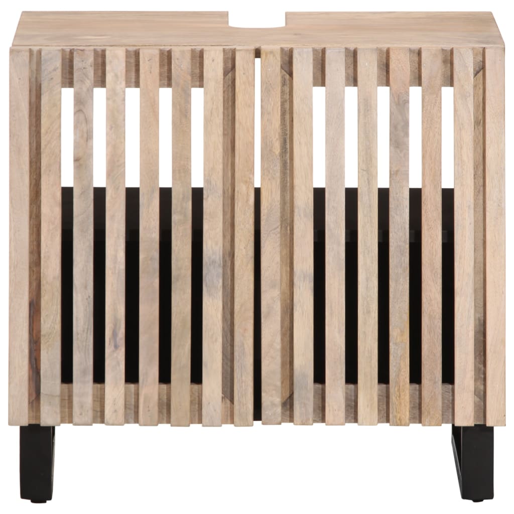 Koupelnová Skříňka Pod Umyvadlo 62X34X58 Cm Masivní Mangovník
