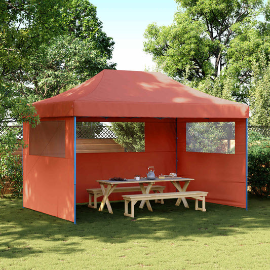 Party Stan 440 X 292 X 315 Cm Terakota S Modrým Rámem