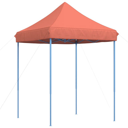 Skládací Party Stan Pop-Up Terakota 200 X 200 X 306 Cm