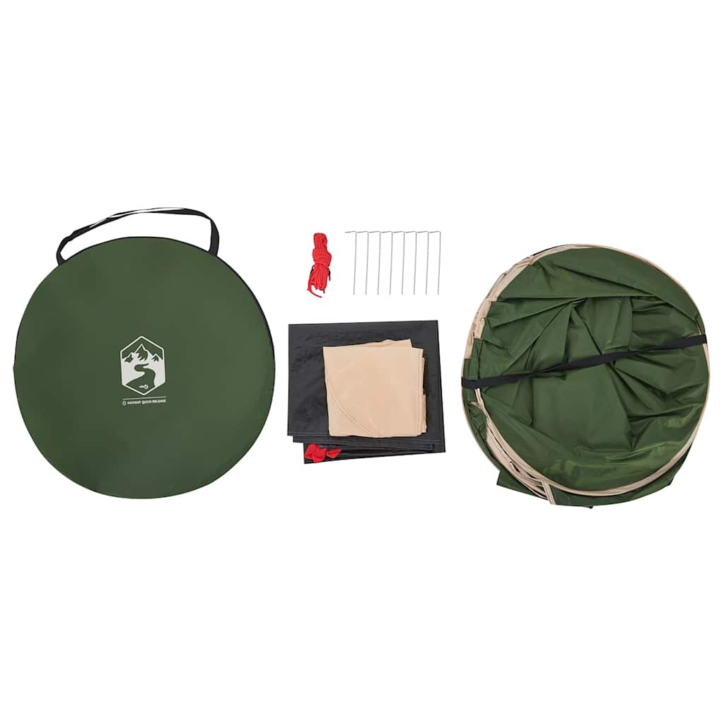 Toaletní Stan Zelený Pop-Up Nepromokavý