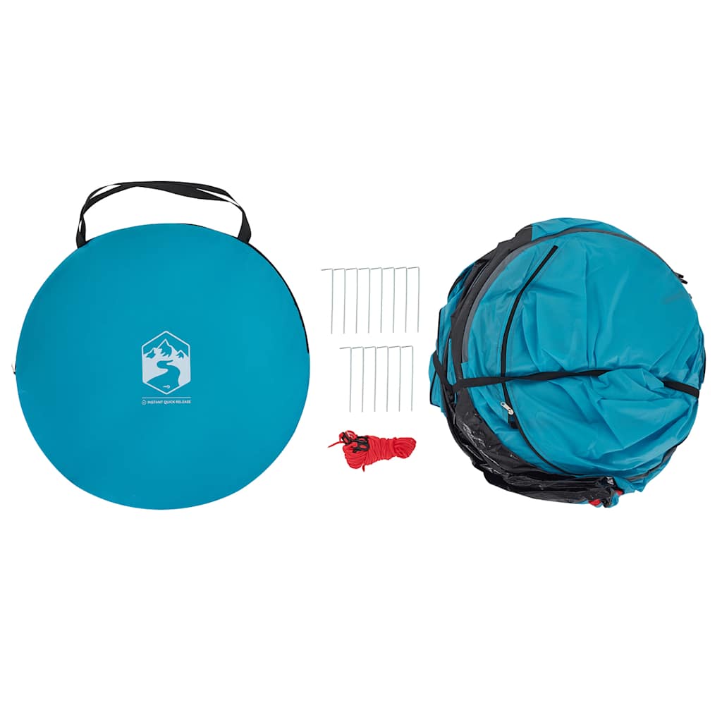 Toaletní Stan Modrý Pop-Up Nepromokavý