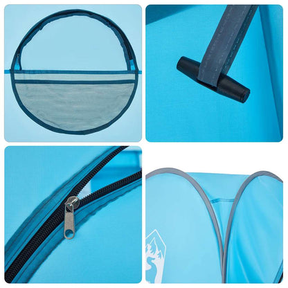 Toaletní Stan Modrý Pop-Up Nepromokavý