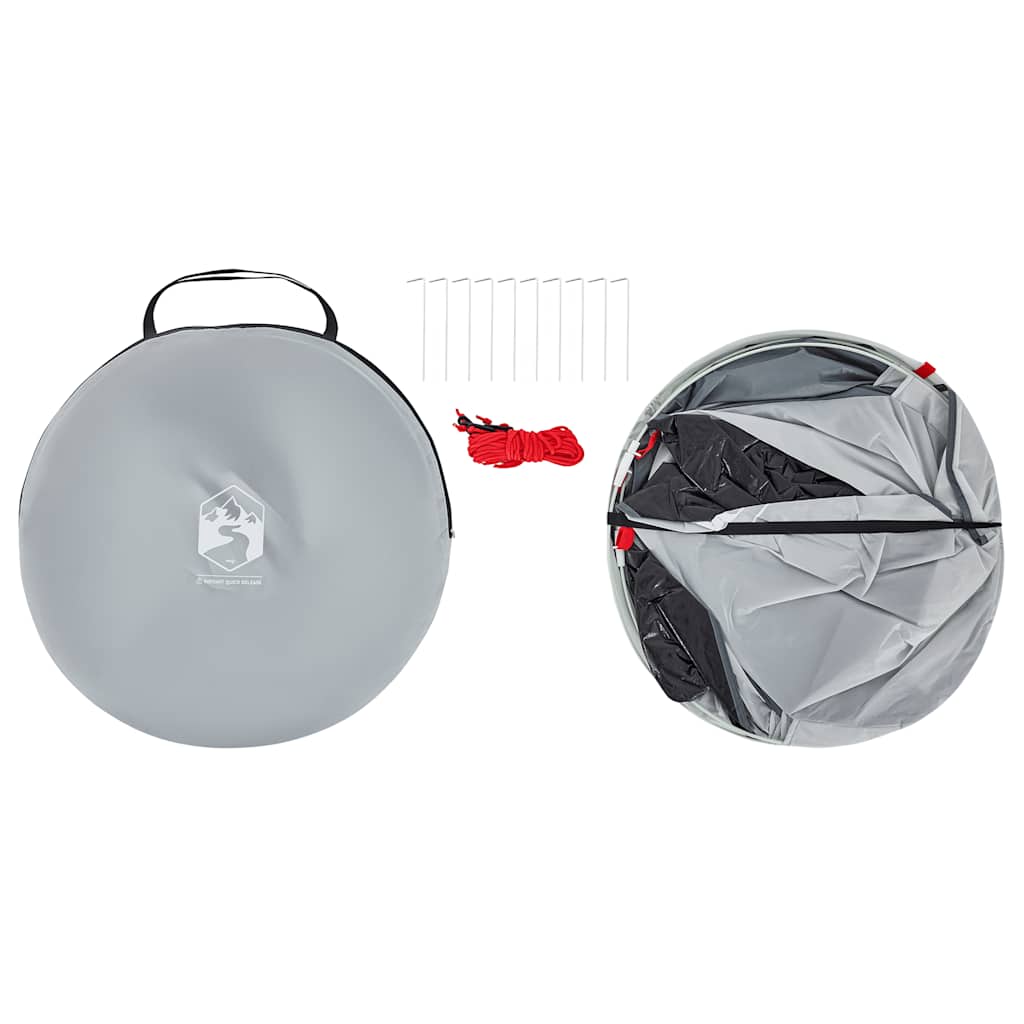 Plážový Stan Šedý Pop-Up Nepromokavý