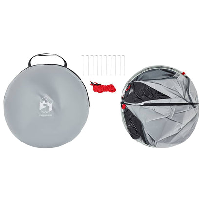 Plážový Stan Šedý Pop-Up Nepromokavý