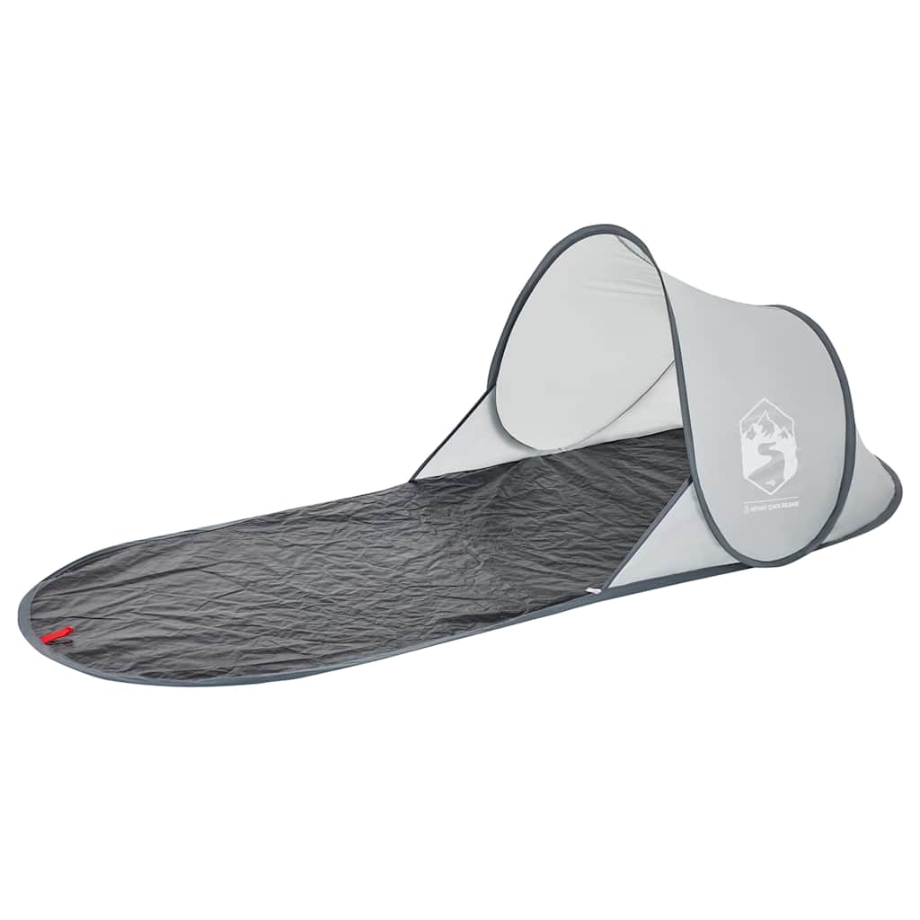 Plážový Stan Šedý Pop-Up Nepromokavý