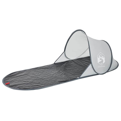 Plážový Stan Šedý Pop-Up Nepromokavý