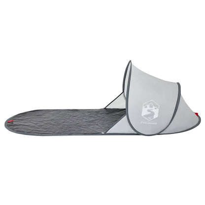 Plážový Stan Šedý Pop-Up Nepromokavý