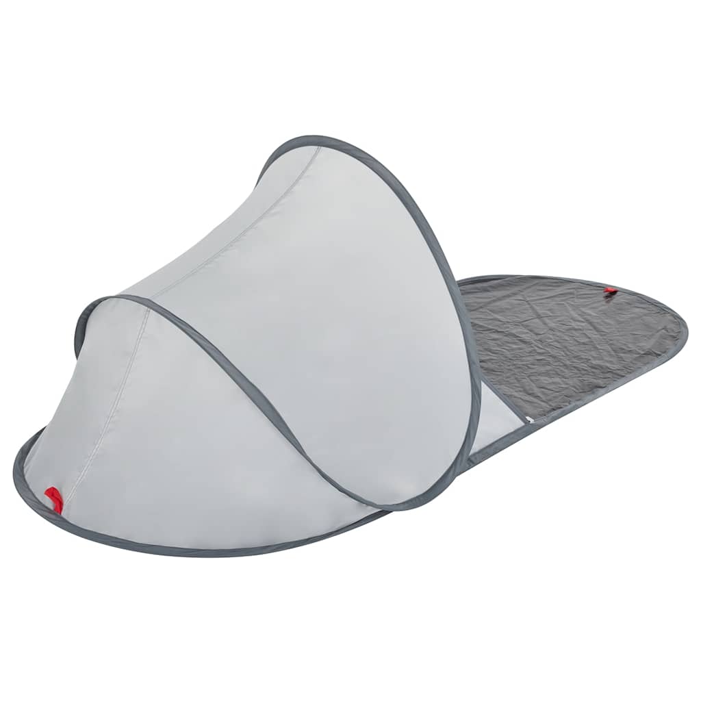 Plážový Stan Šedý Pop-Up Nepromokavý