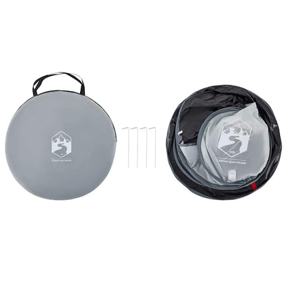 Plážový Stan Šedý Pop-Up Nepromokavý