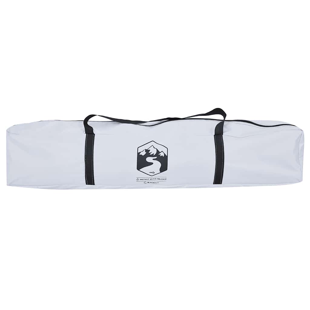 Kempingový Stan Kupole 3 Osoby Bílý Zatemňovací Rychloupínací