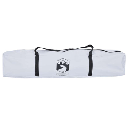 Kempingový Stan Kupole 3 Osoby Bílý Zatemňovací Rychloupínací