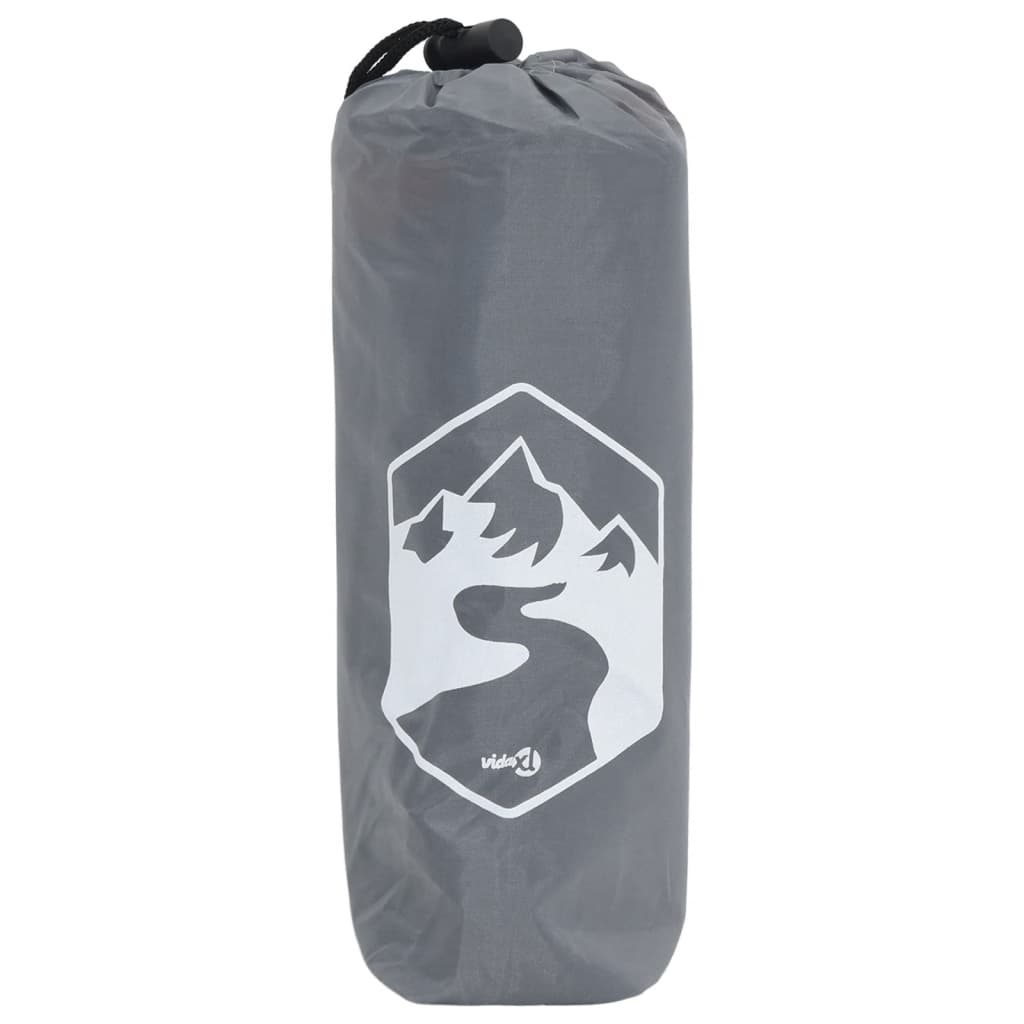 Pláštěnka Pončo S Kapucí 2 V 1 Šedá A Oranžová 223 X 145 Cm