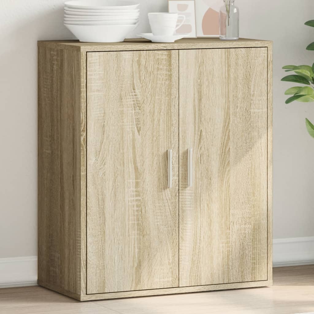 Příborník 79 X 38 X 80 Cm Kompozitní Dřevo
