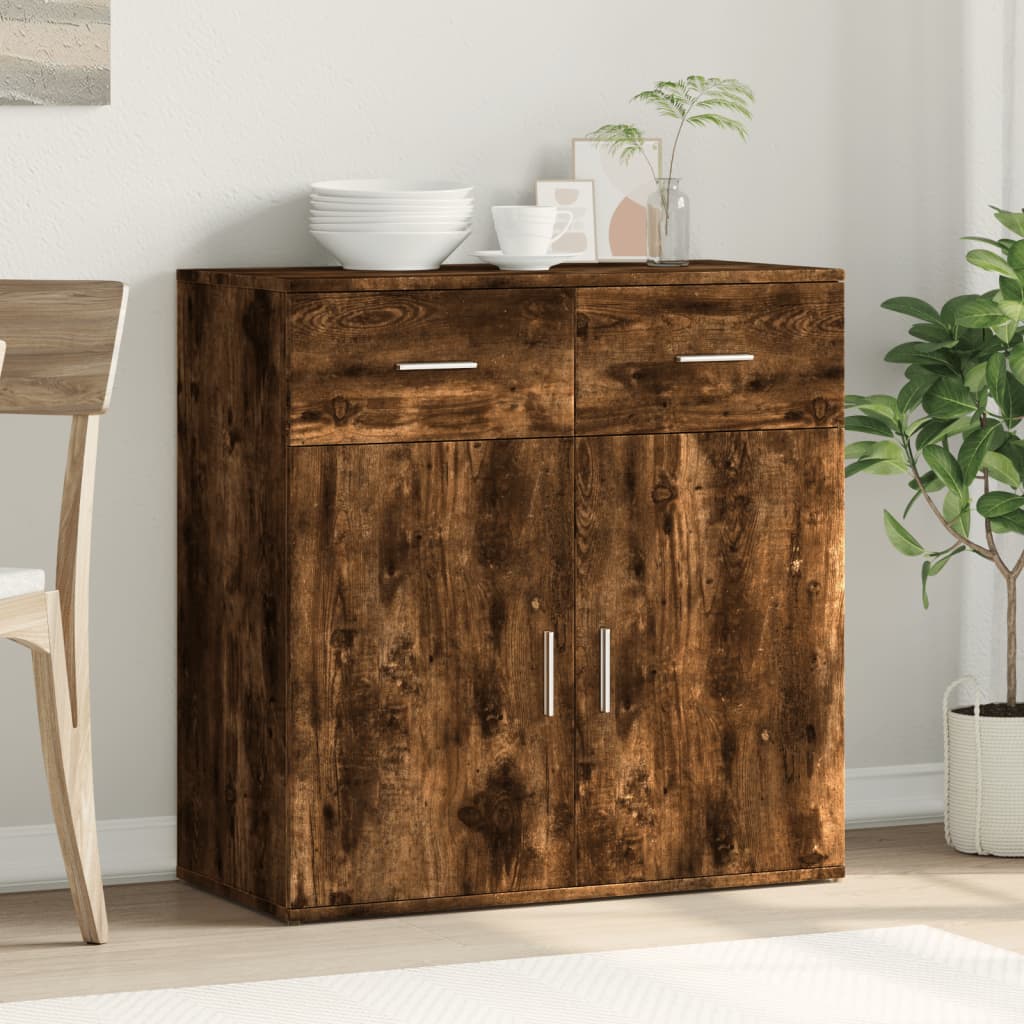 Příborník 79 X 38 X 80 Cm Kompozitní Dřevo