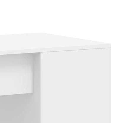 Psací Stůl Bílý 102 X 50 X 75 Cm Kompozitní Dřevo