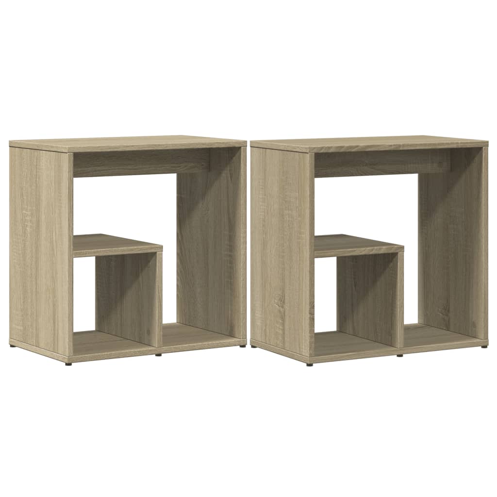 Odkládací Stolky 2 Ks 50X30X50 Cm Kompozitní Dřevo