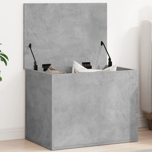 Úložný Regál Betonově Šedý 60 X 42 X 46 Cm Kompozitní Dřevo