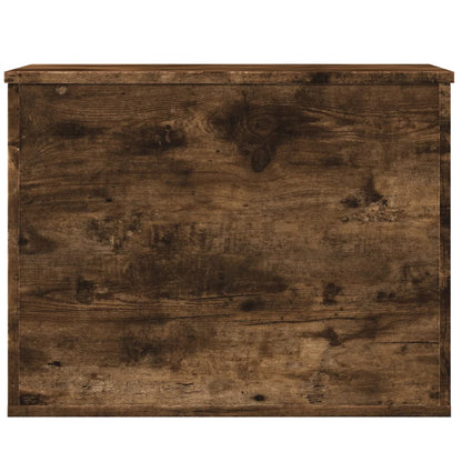 Úložný Box Kouřový Dub 60 X 42 X 46 Cm Kompozitní Dřevo