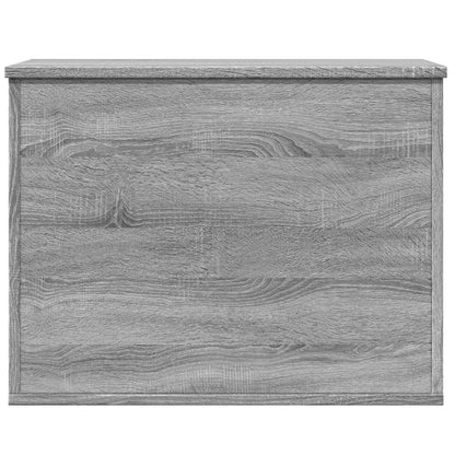 Úložný Box Šedý Sonoma 60 X 42 X 46 Cm Kompozitní Dřevo