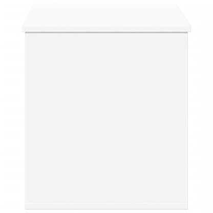 Úložný Box Bílý 100 X 42 X 46 Cm Kompozitní Dřevo