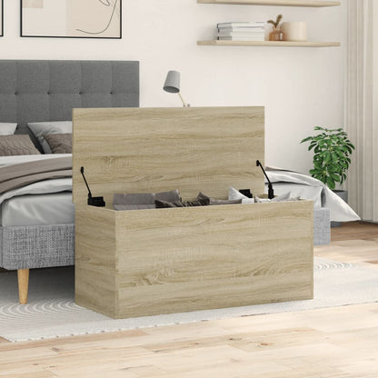 Úložný Regál Dub Sonoma 100 X 42 X 46 Cm Kompozitní Dřevo