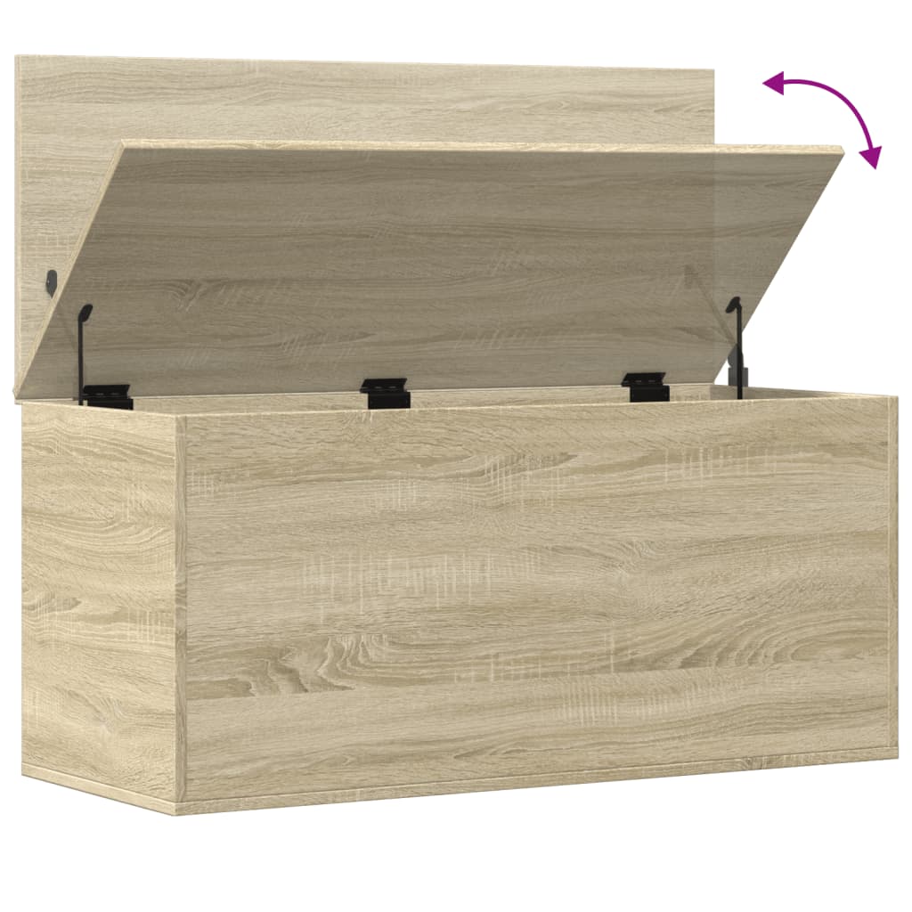 Úložný Regál Dub Sonoma 100 X 42 X 46 Cm Kompozitní Dřevo