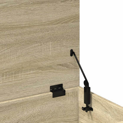 Úložný Regál Dub Sonoma 100 X 42 X 46 Cm Kompozitní Dřevo