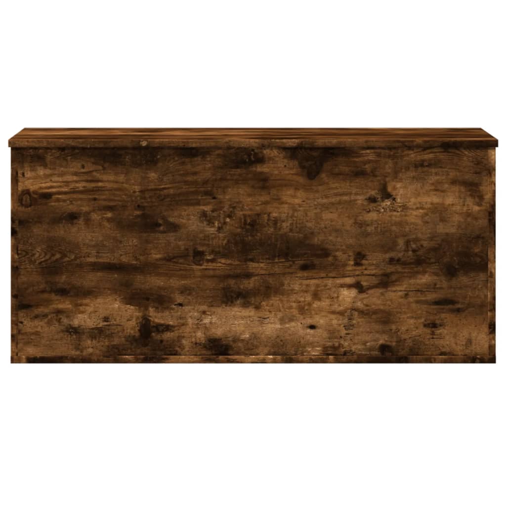 Úložný Box Kouřový Dub 100 X 42 X 46 Cm Kompozitní Dřevo