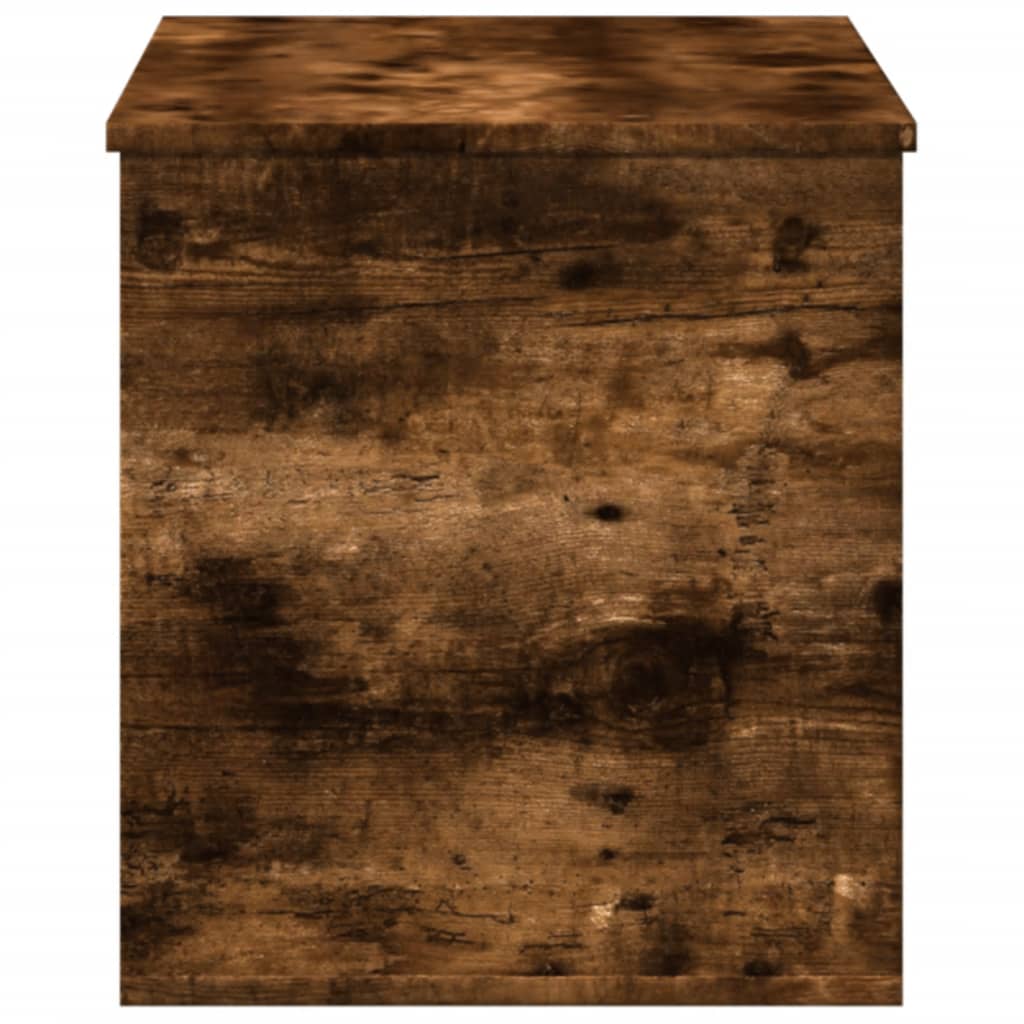 Úložný Box Kouřový Dub 100 X 42 X 46 Cm Kompozitní Dřevo