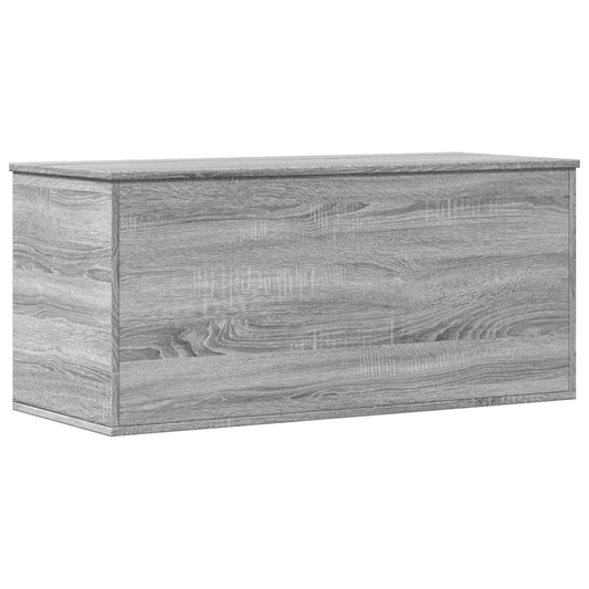 Úložný Box Šedý Sonoma 100 X 42 X 46 Cm Kompozitní Dřevo