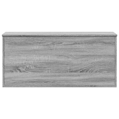 Úložný Box Šedý Sonoma 100 X 42 X 46 Cm Kompozitní Dřevo