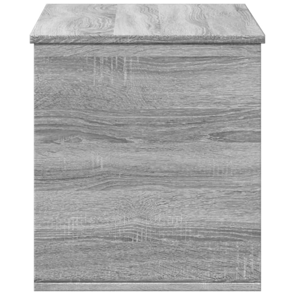Úložný Box Šedý Sonoma 100 X 42 X 46 Cm Kompozitní Dřevo
