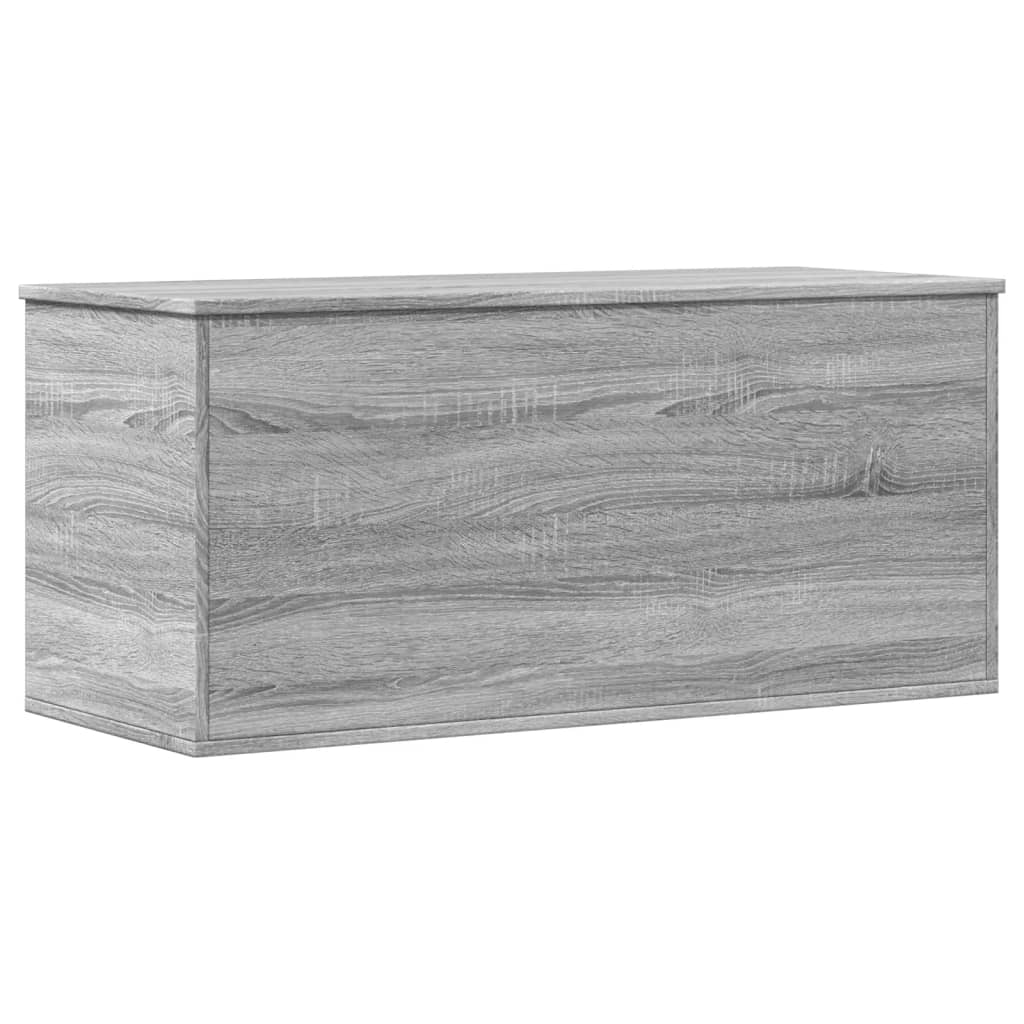 Úložný Box Šedý Sonoma 100 X 42 X 46 Cm Kompozitní Dřevo