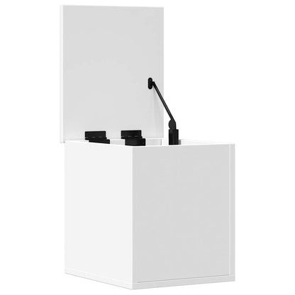 Úložný Box Bílý 30 X 35 X 35 Cm Kompozitní Dřevo