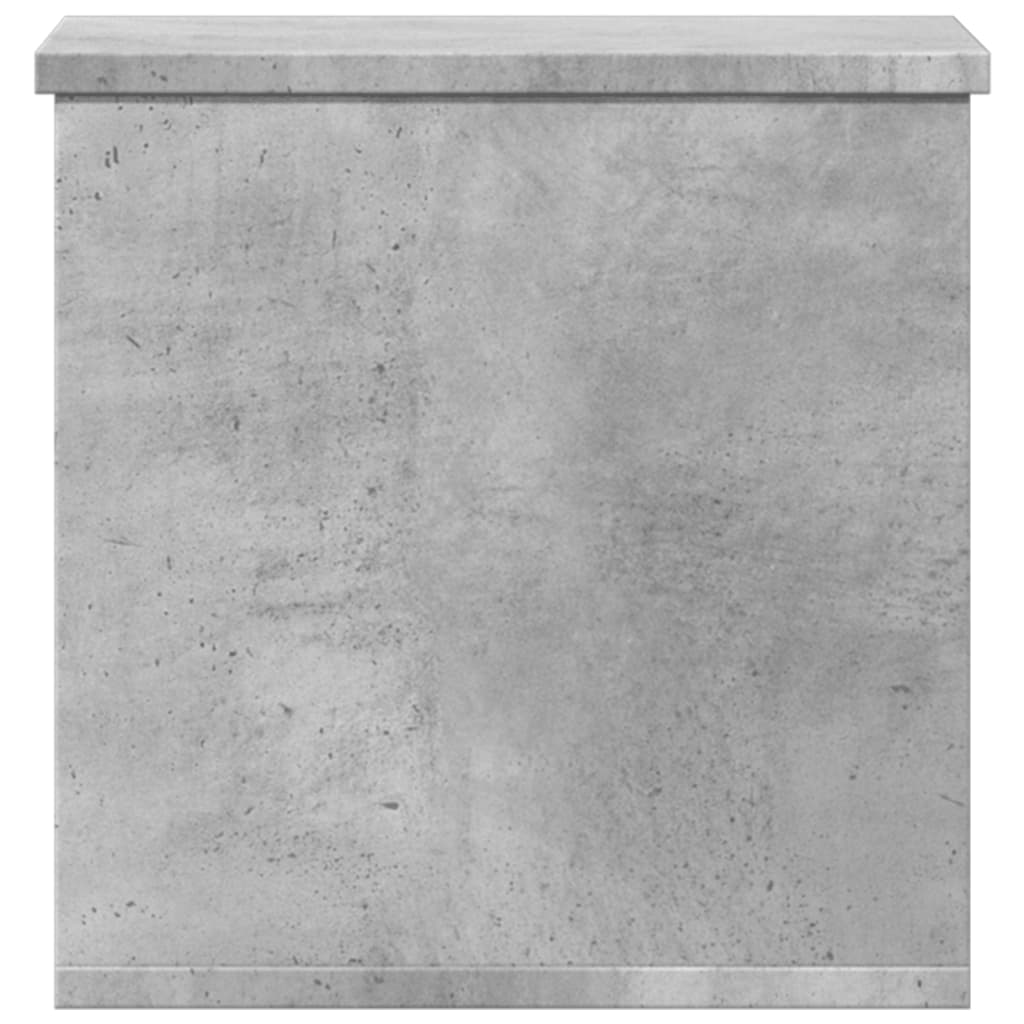 Úložný Regál Betonově Šedý 30 X 35 X 35 Cm Kompozitní Dřevo